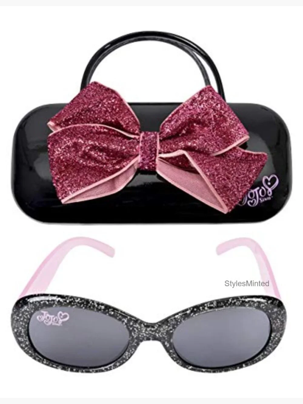 JoJo Siwa Girls Sunglasses for Kids with Case UV Protection